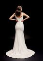 Justin Alexander Signature Mona Fit-and-Flare Wedding Dress - thumbnail - 4