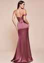 Ladivine 7448 One Shoulder Bridesmaid Dress - thumbnail - 4