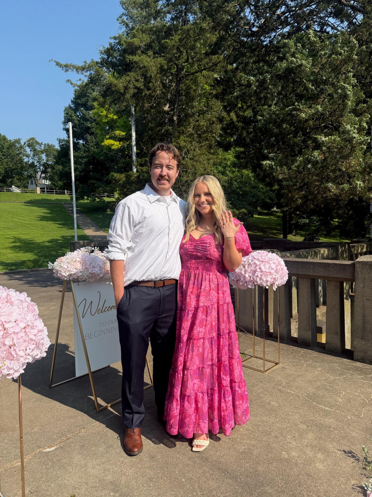 In August, after nearly five years together, Abigail and Ryan got engaged!! 