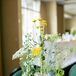 White and Yellow Daisy Centerpiece