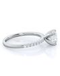 With Clarity Elegant Princess, Asscher, Cushion, Emerald, Marquise, Pear, Radiant, Round, Oval Cut Engagement Ring - thumbnail - 2