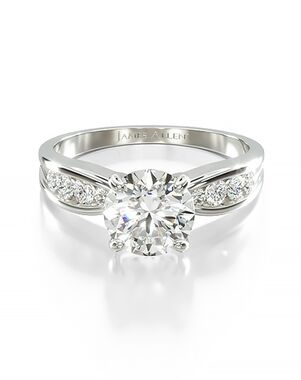 James Allen Round Cut Engagement Ring