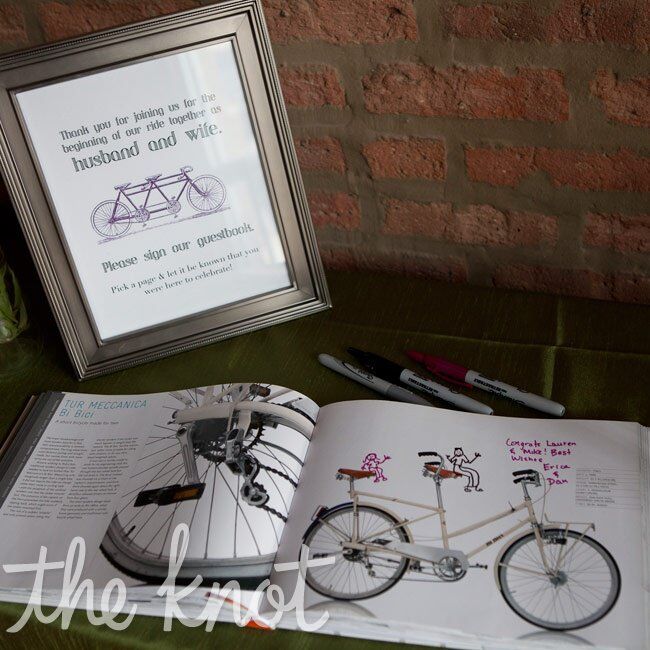Bike Book Guest Book