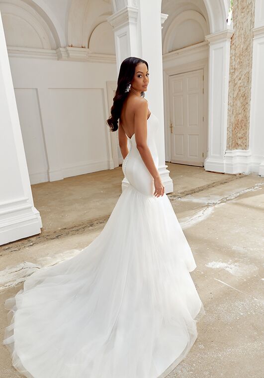 Sincerity Bridal 44550 Mermaid and Trumpet Wedding Dress - 4