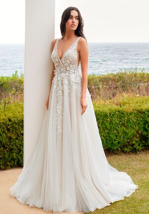 Demetrios 8150 A-Line Wedding Dress