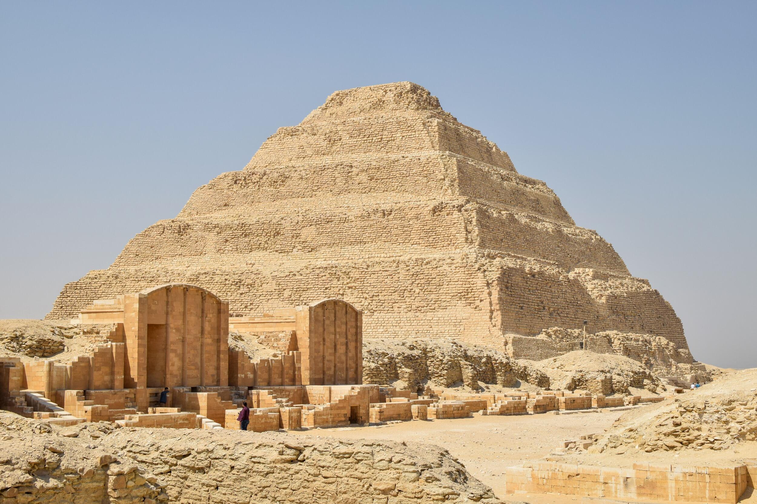 Picture of Pyramid NW of Saqqara Necropolis