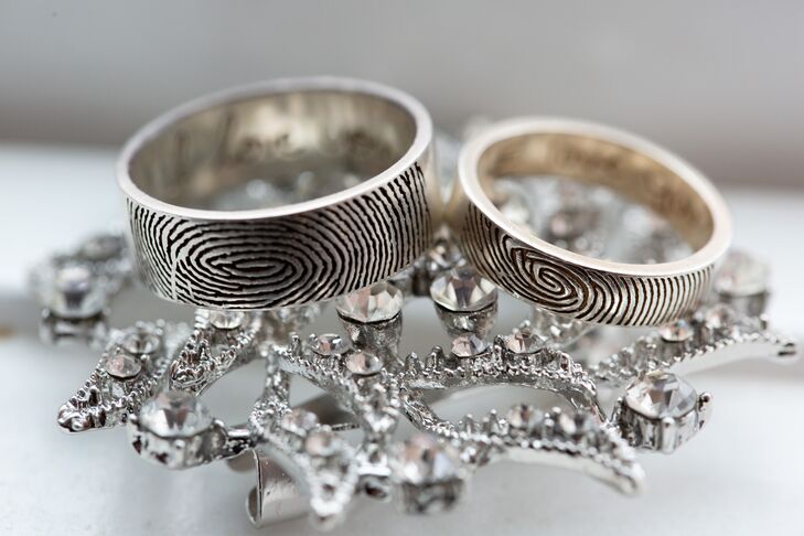 Modern Fingerprint Rings