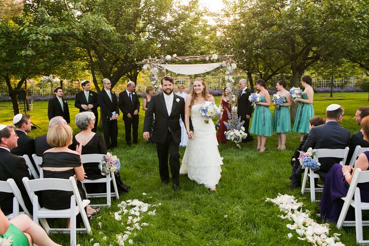 White Rose Petal Aisle Decor