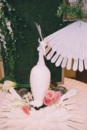 Handmade Paper Peacock
