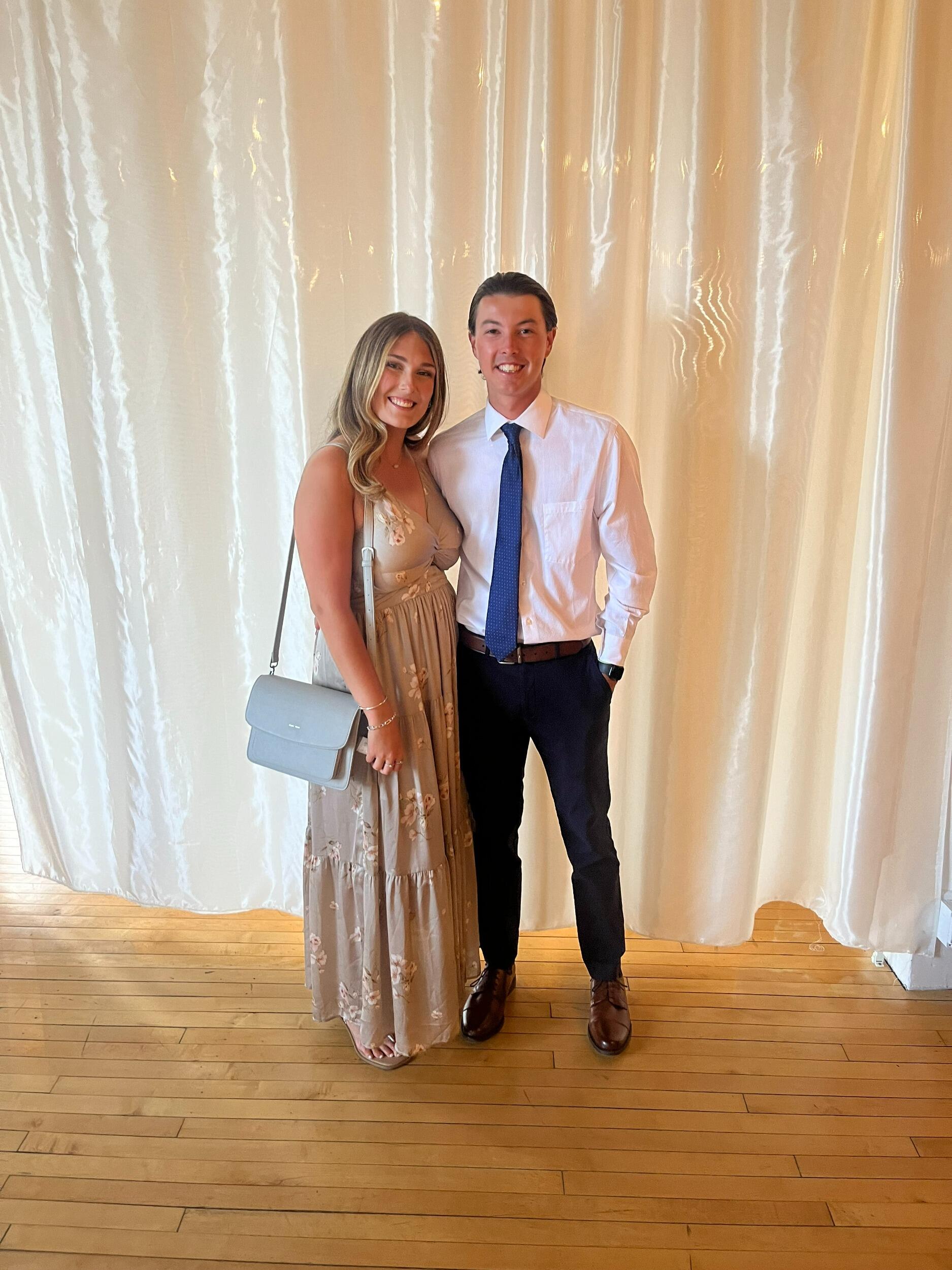 First wedding as a couple