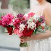 This Romantic Wedding at the New Orleans Museum of Modern Art Wowed With Rich Berry Hues