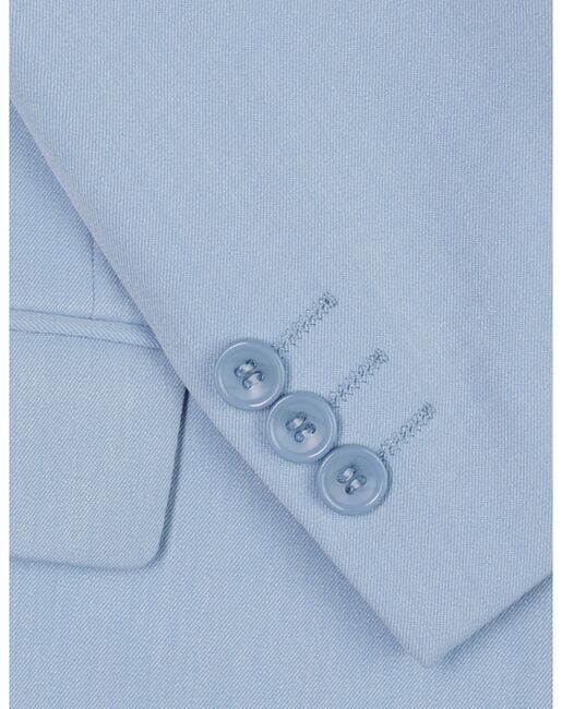 BLACKTIE "Liam" Powder Blue Suit (5-Piece Set) Flower Girl Dress and Ring Bearer Outfit - 5