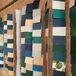 Escort Card Wall Made of Paint Swatches