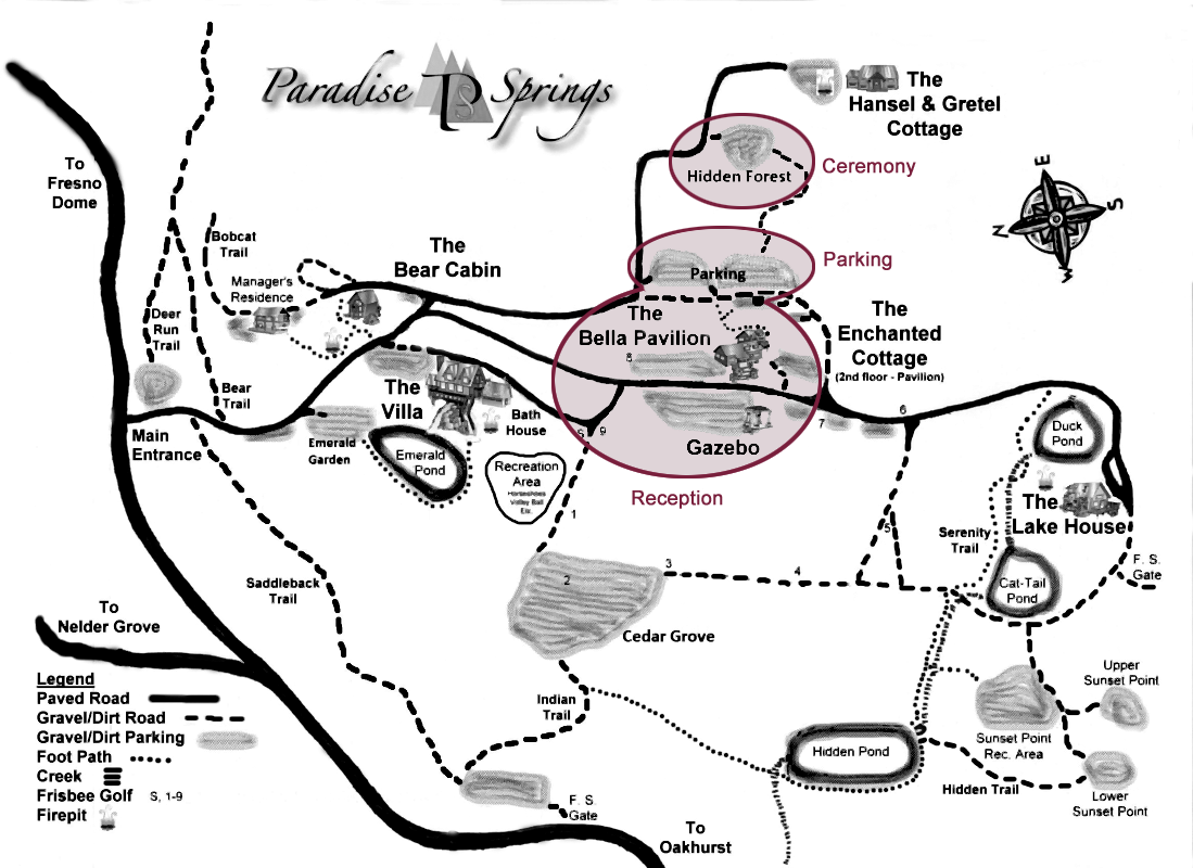 Picture of Getting to the Paradise Springs Venue