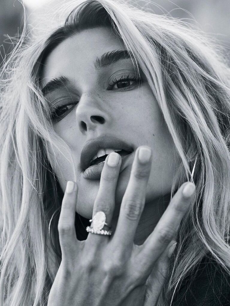 Hailey Beiber's engagement ring, most expensive celebrity rings. 