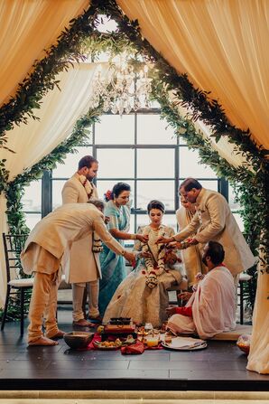 Hindu Wedding Ceremony at The Astorian in Houston, Texas