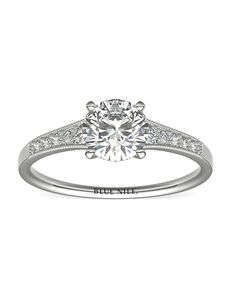 Blue Nile Round Cut Engagement Ring