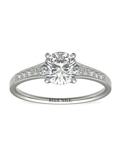 Blue Nile Round Cut Engagement Ring