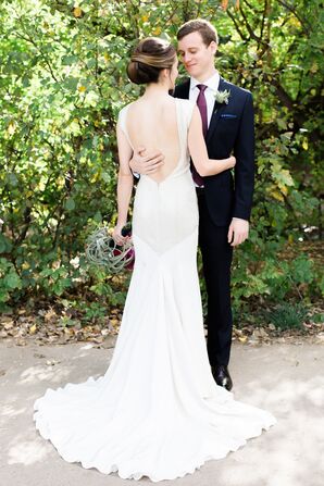 Mark Zunino Open-Back Wedding Dress