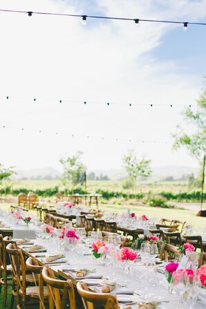 Etude Winery Outdoor Reception