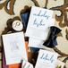 Fun, Whimsical Wedding Invitation Suite With Illustration of Couple and Their Dog