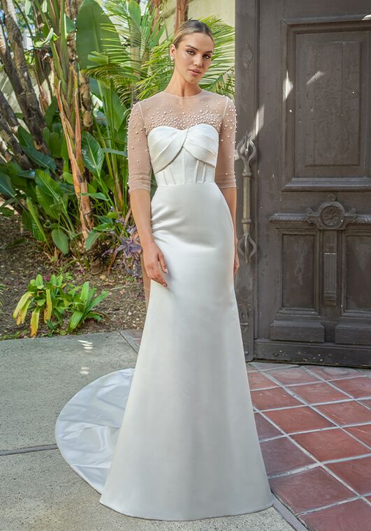 Jasmine Couture London Fit-and-Flare Wedding Dress - 3