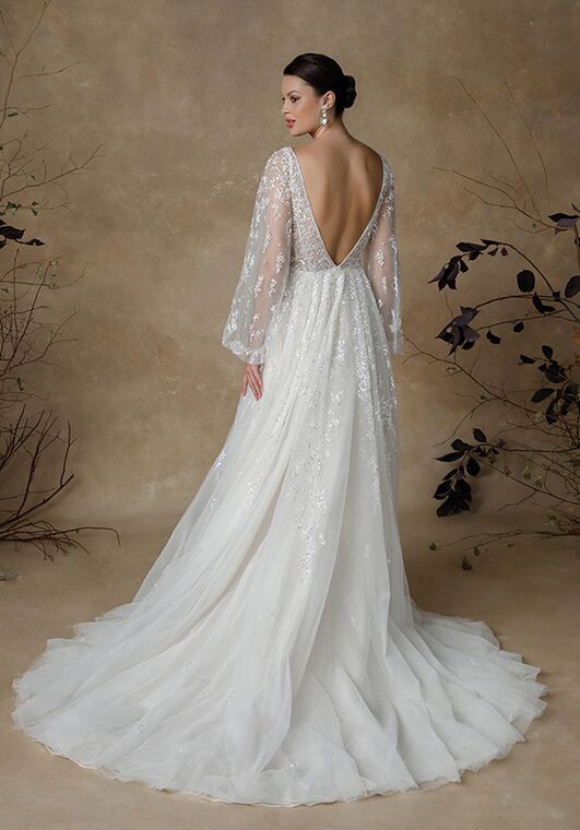 Justin Alexander Gala A-Line Wedding Dress - 6