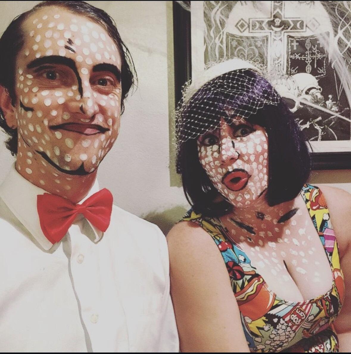 First Halloween dating & our first couples costume in Boulder