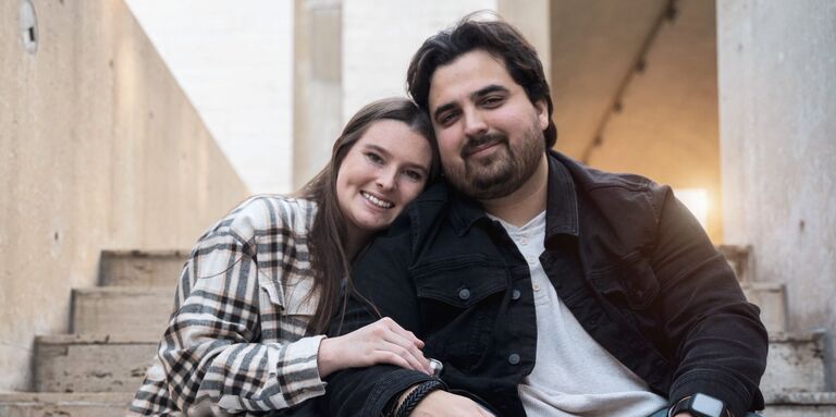 Brittany & Miguel Home Page Banner