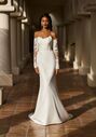Moonlight Tango T144 Mermaid and Trumpet Wedding Dress - thumbnail - 1