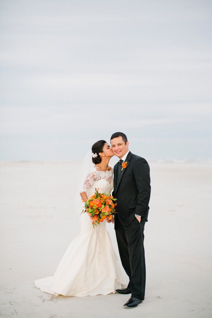 After saying “I do” at the stunning Basilica Shrine of St. Mary in Wilmington, North Carolina, Amanda Gettier (a nurse in the surgical ICU) and Alex T