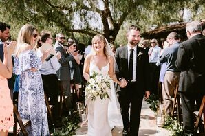 Chic, Bohemian Outdoor Ceremony
