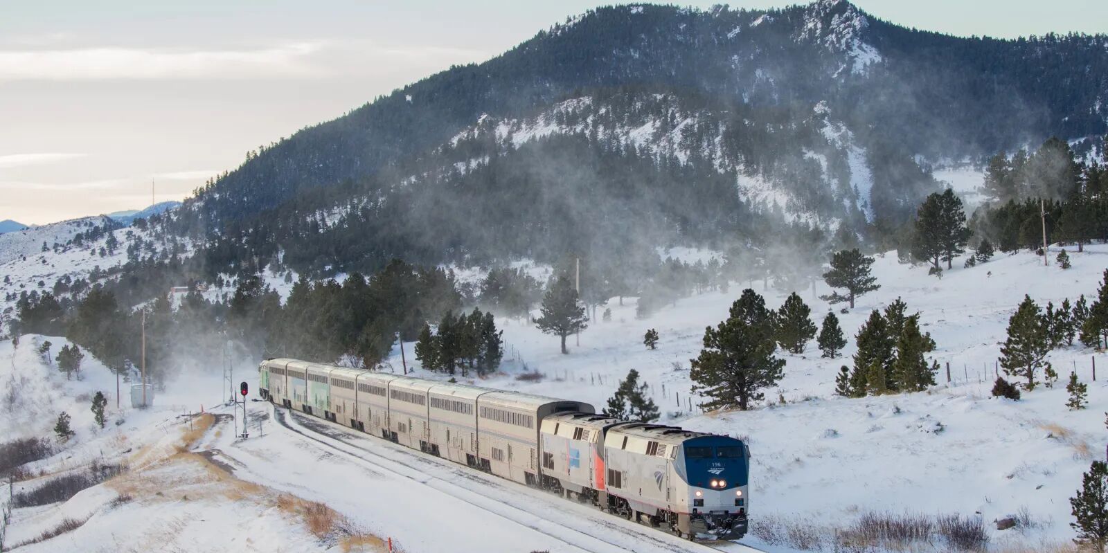 Picture of AMTRAK Passenger Rail Service From Denver