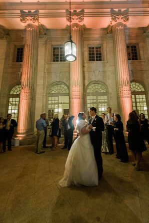 First Dance on the Portico at DAR Constitution Hall