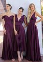 Ladivine 7493 Off the Shoulder Bridesmaid Dress - thumbnail - 6