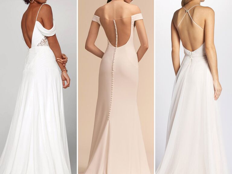 Open Back Bridesmaid Dress