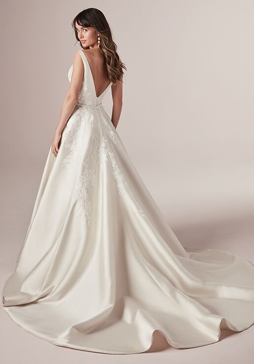 Rebecca Ingram VALERIE A-Line Wedding Dress - 3