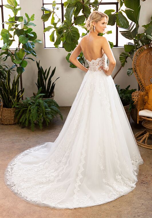 Beloved by Casablanca Bridal BL326 Bella A-Line Wedding Dress - 5