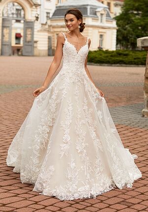 Moonlight Couture H1463 A-Line Wedding Dress