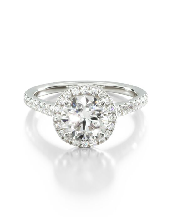 James Allen Round Cut Engagement Ring - 1