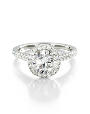 James Allen Round Cut Engagement Ring