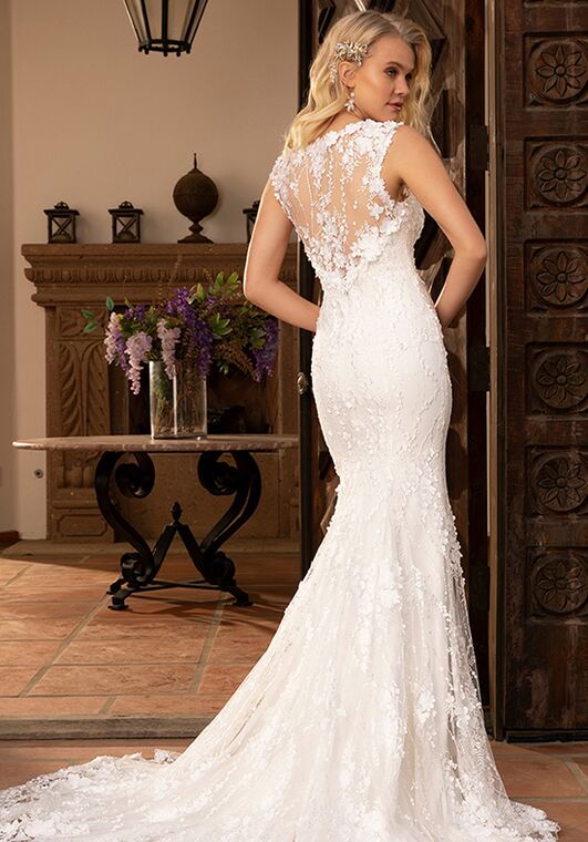 Casablanca Bridal 2392 Elena Mermaid Wedding Dress - 5