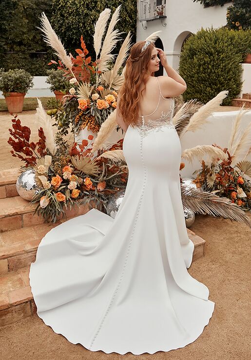 Beloved by Casablanca Bridal BL341 Memphis Sheath Wedding Dress - 5
