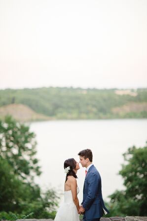 Buttermilk Falls In Summer Wedding