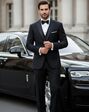 BLACKTIE KINGSTON Black Wedding Tuxedo Black Tuxedo - thumbnail - 7