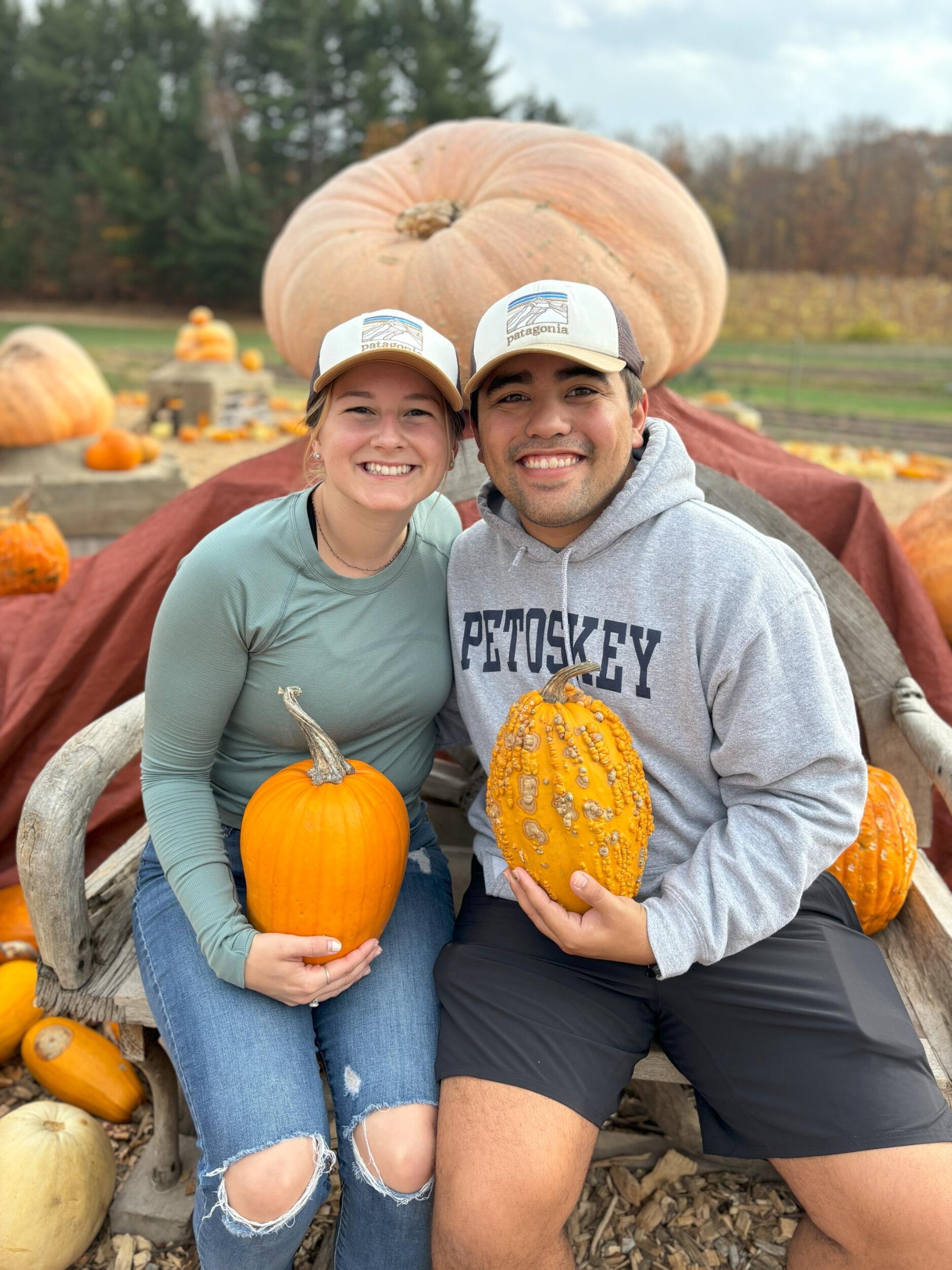 Enjoying the Fall weather in Northern Michigan.