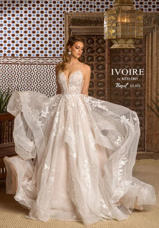 IVOIRE by KITTY CHEN HAZEL, V2301 A-Line Wedding Dress - 1