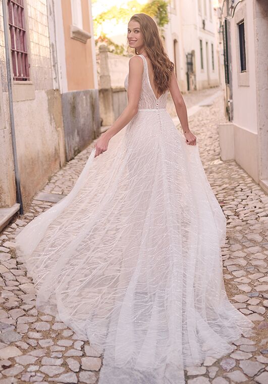 Maggie Sottero JORDAN Sheath Wedding Dress - 5