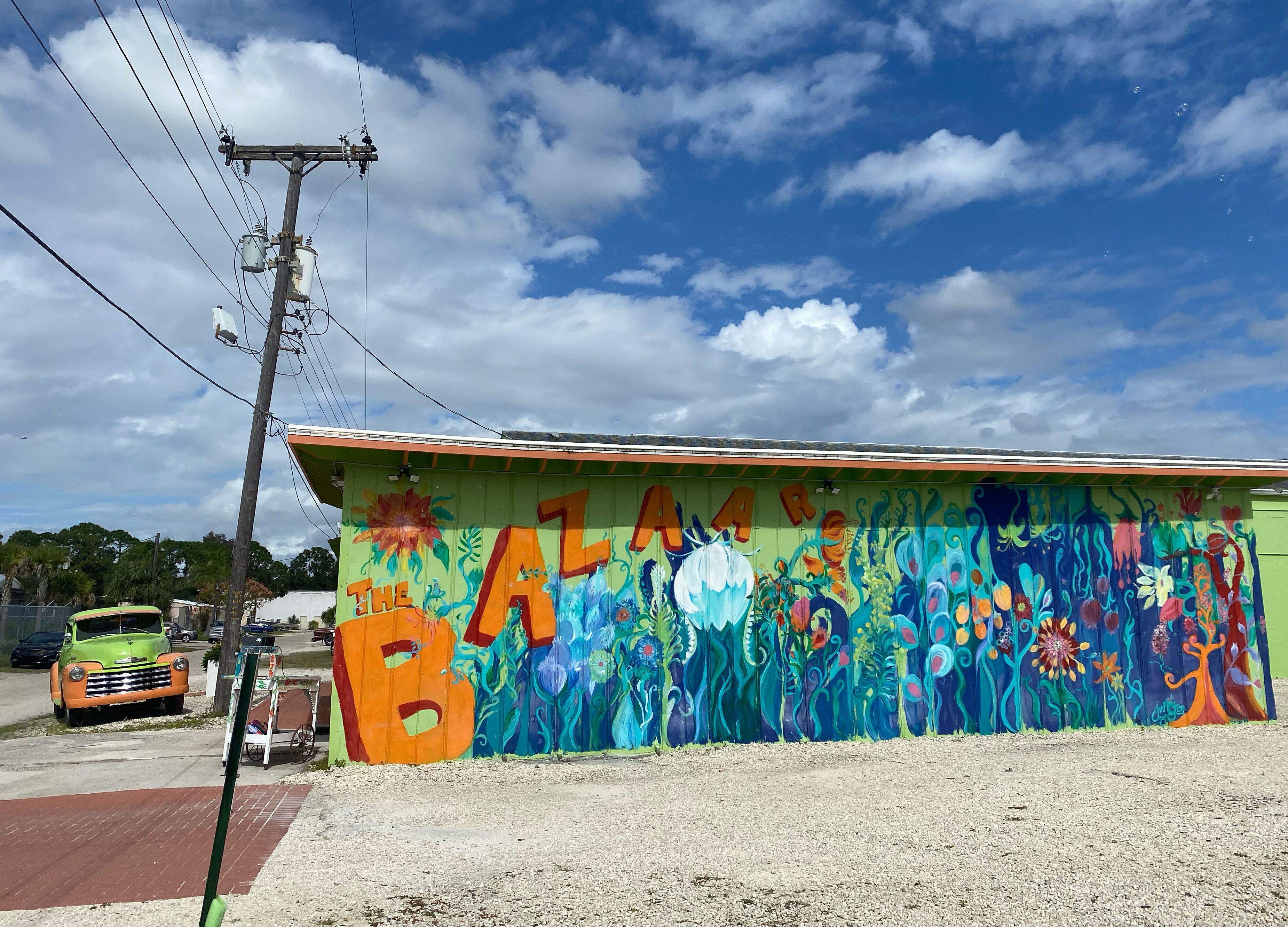 Picture of The Bazaar On Apricot & Lime