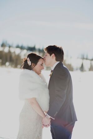 Kristen and Sean in Tabernash, Colorado